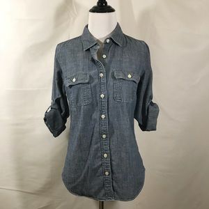 J Crew denim shirt
